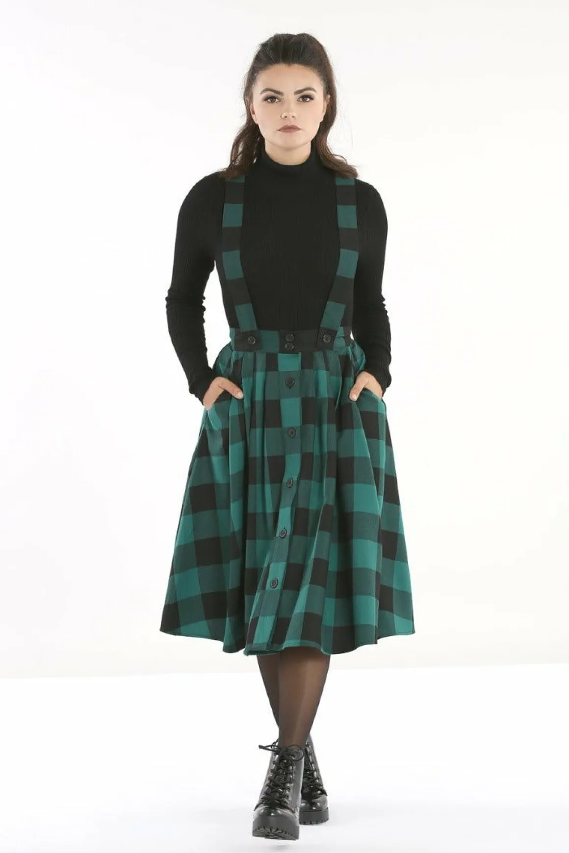 Teen Spirit Pinafore Skirt