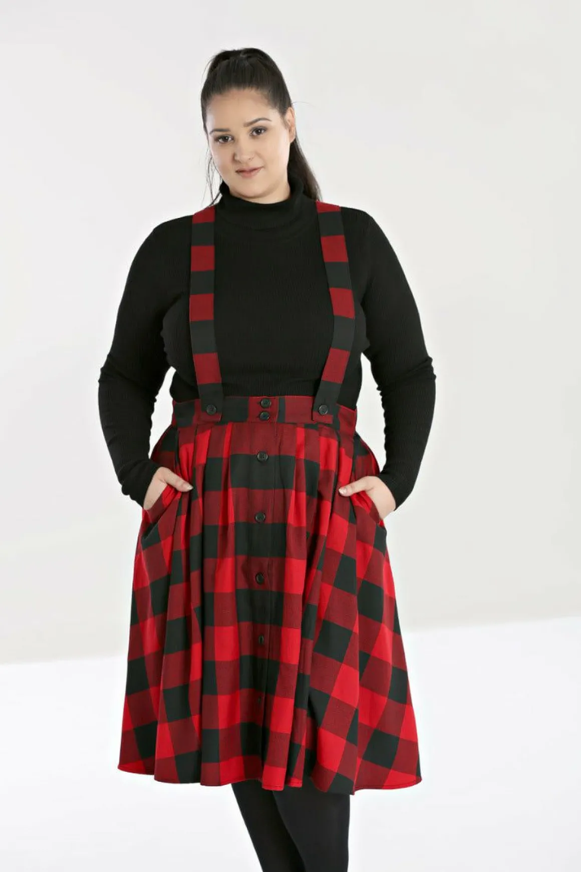 Teen Spirit Pinafore Skirt