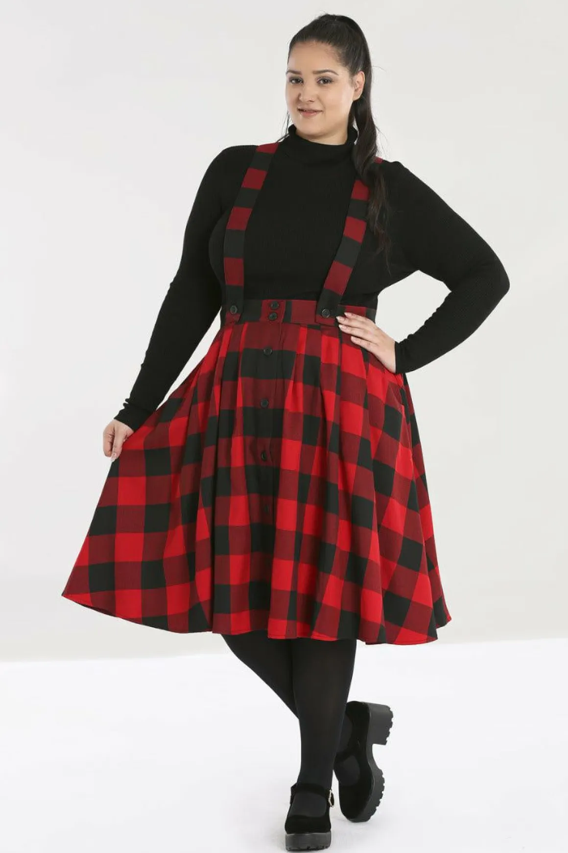 Teen Spirit Pinafore Skirt