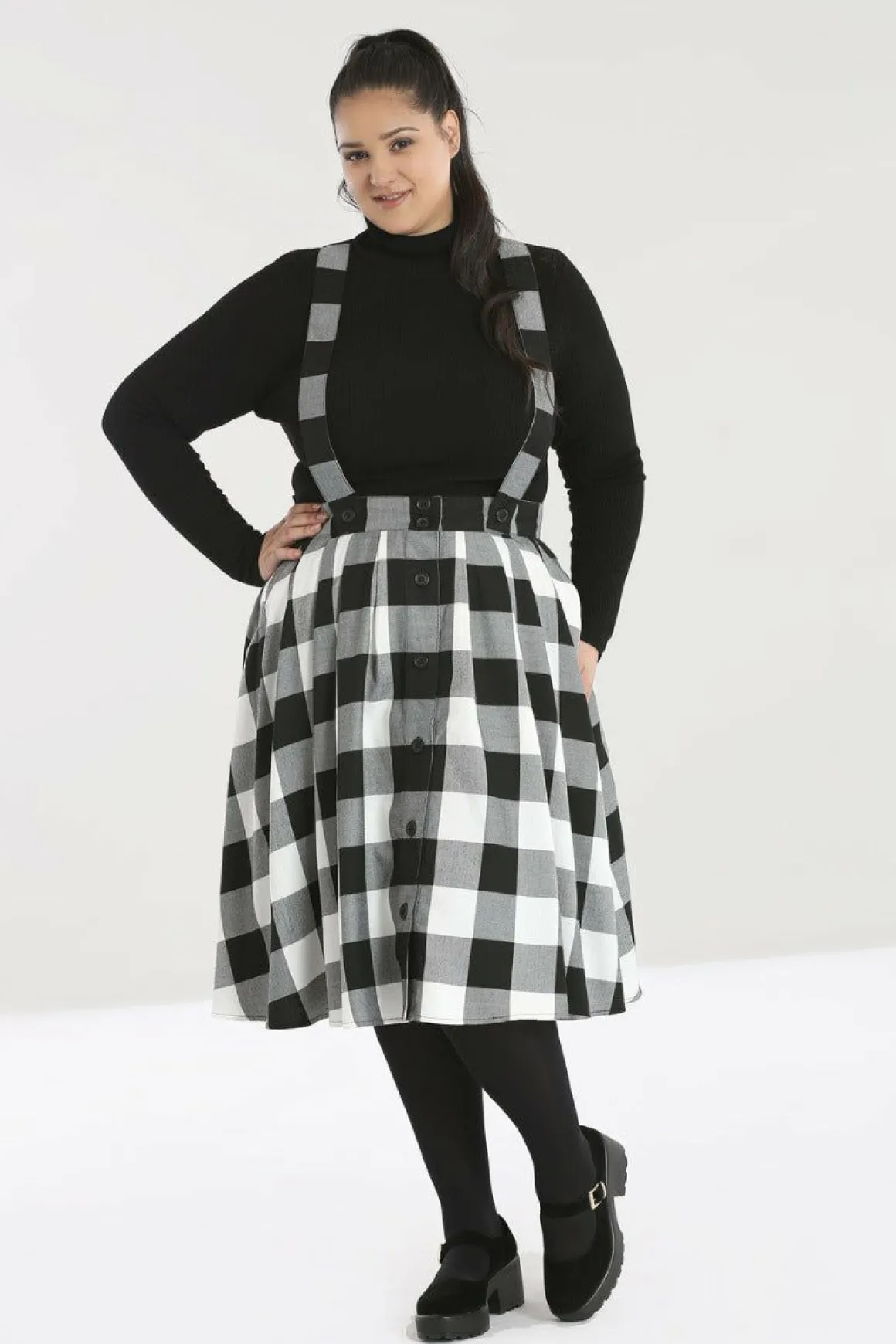 Teen Spirit Pinafore Skirt