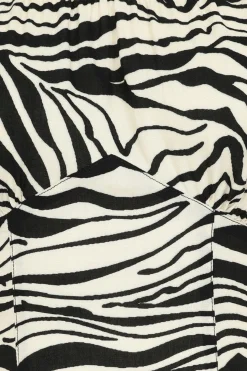 Zebra Crop Top