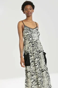 Zebra Maxi Dress