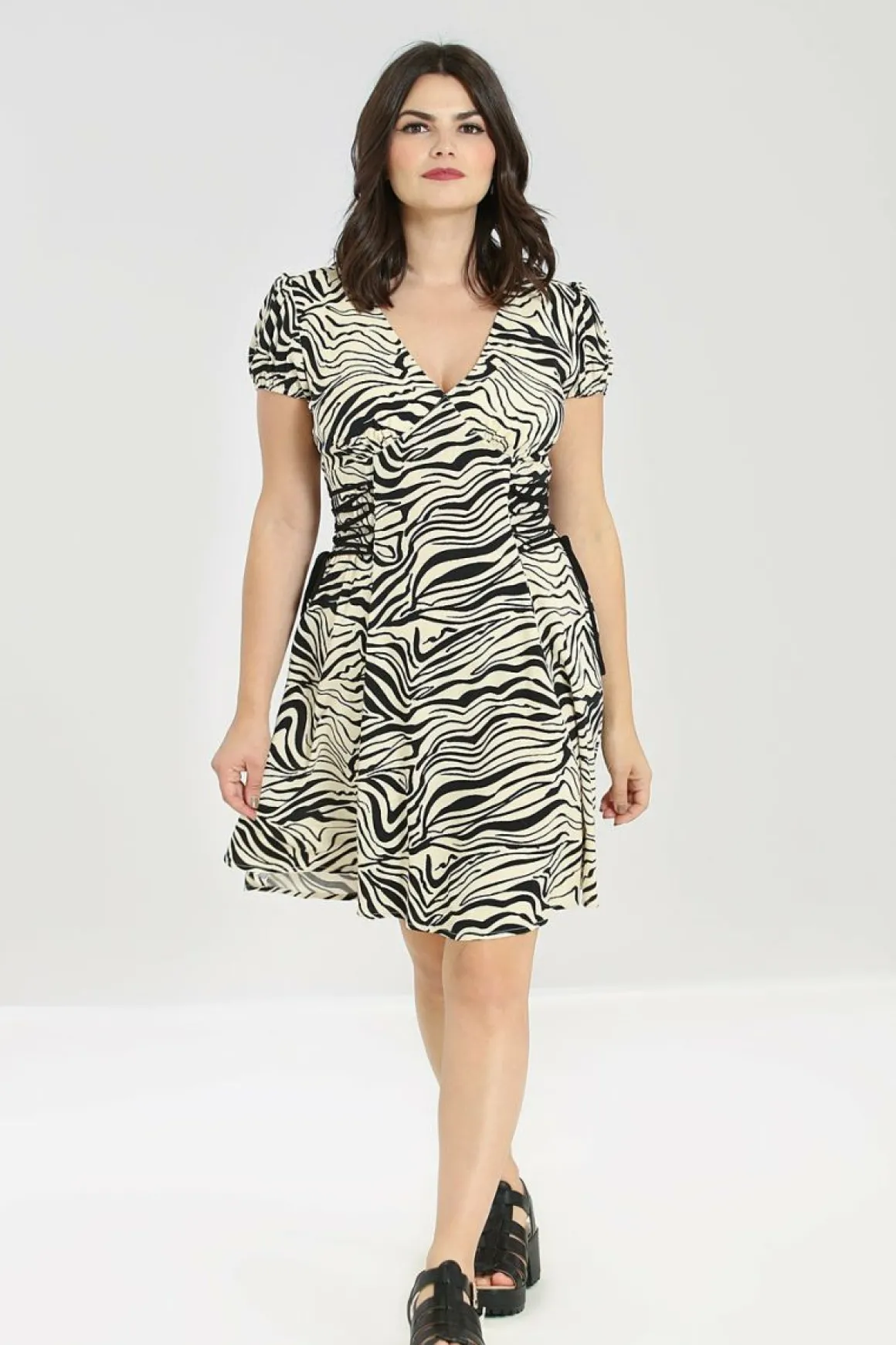 Zebra Mini Dress